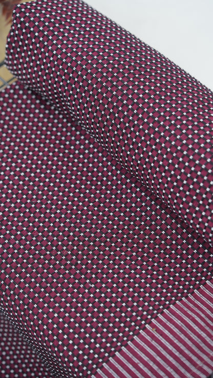 Viking Chennimalai Bedsheet - maroon