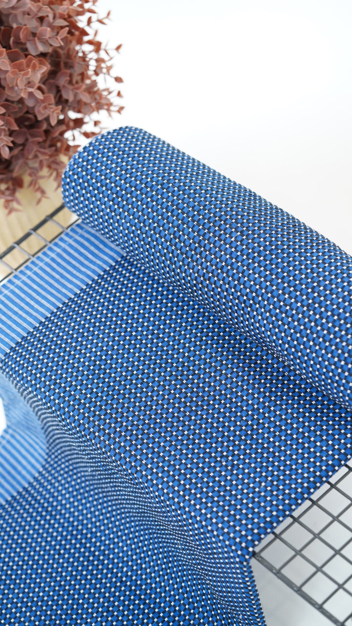 Viking Chennimalai Bedsheet - blue
