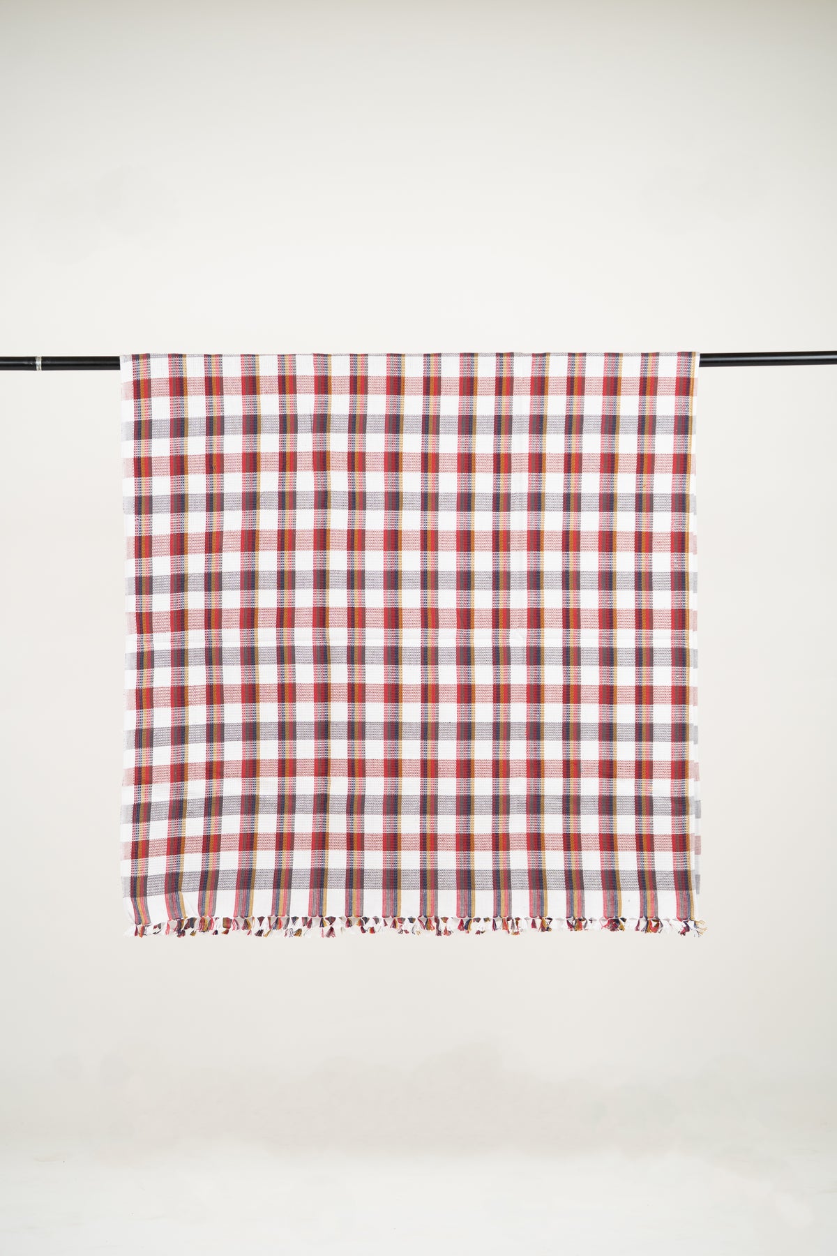 Chennimalai Soft Grid Weave Towel Checked