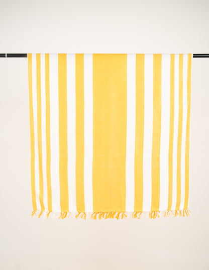 Chennimalai Ultra Soft Bamboo Towel Yellow