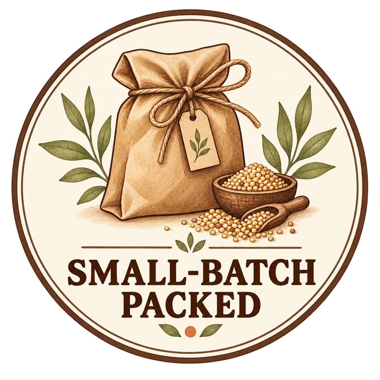 Small-batch packed