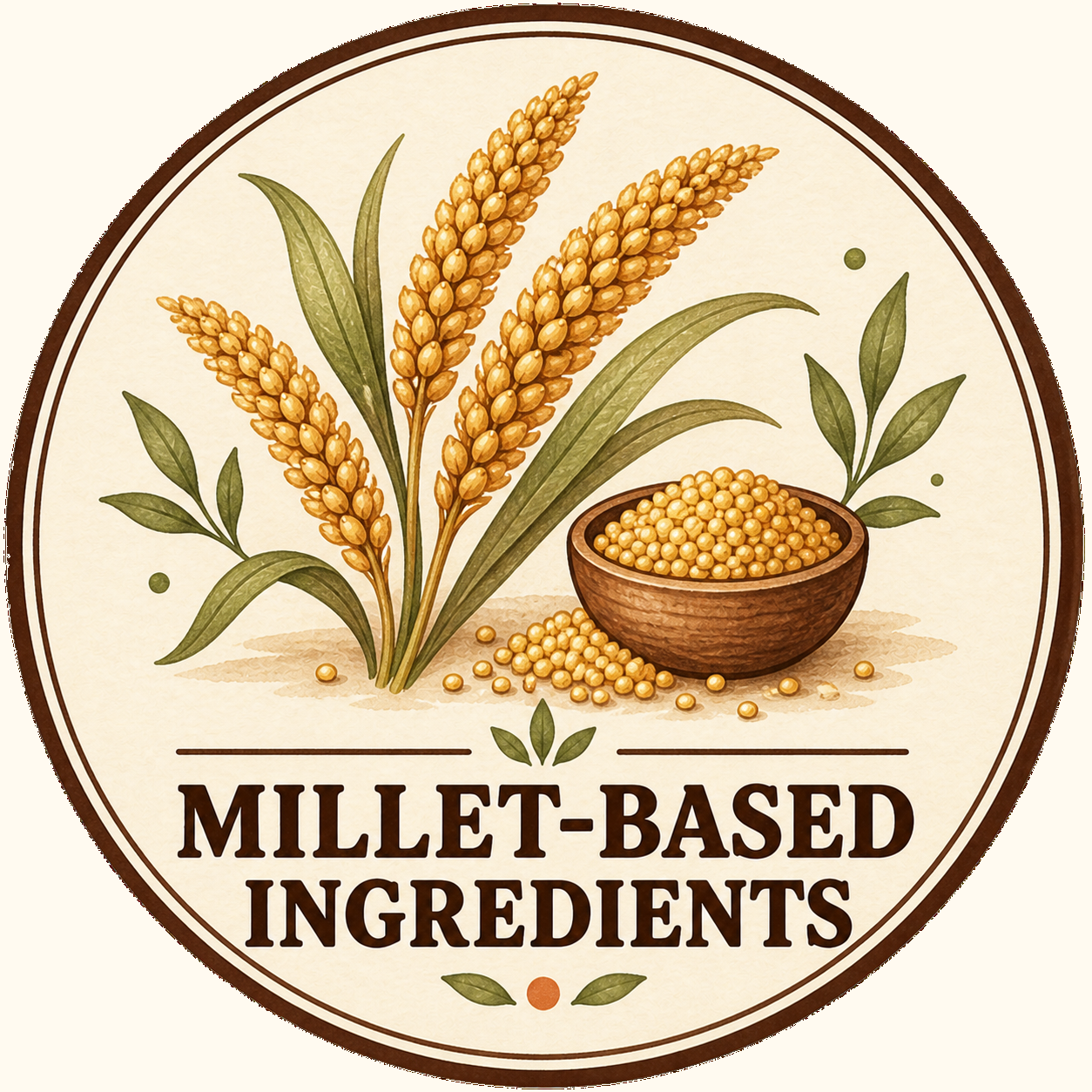 Millet-based ingredients