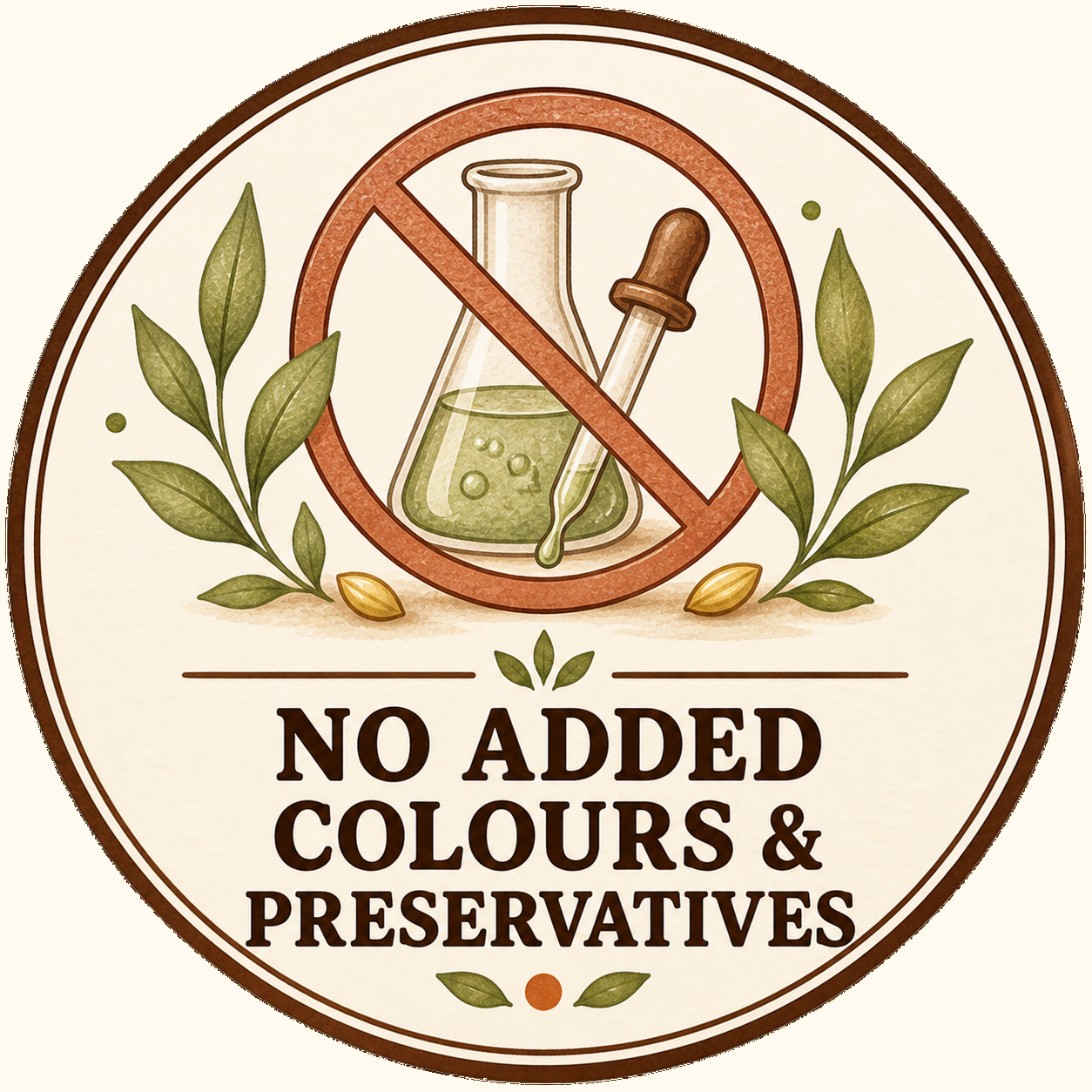 No added colours and preservatives