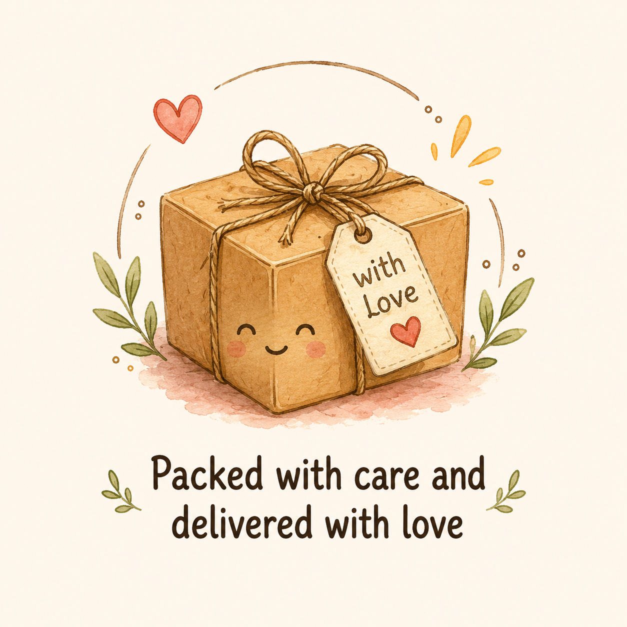Packed with care and delivered with love
