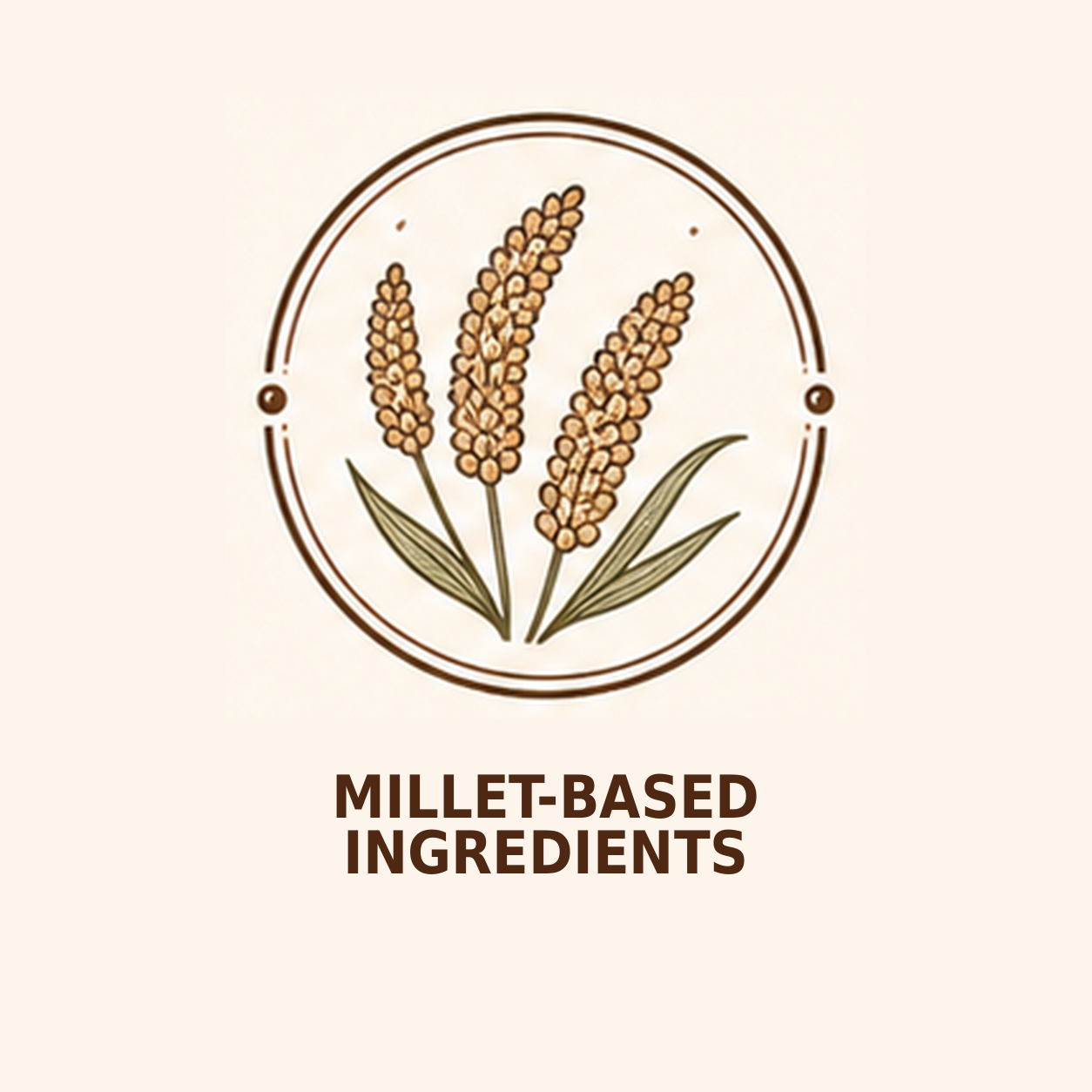 Millet-based ingredients
