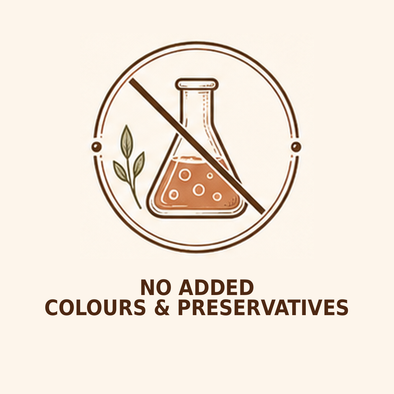No added colours and preservatives