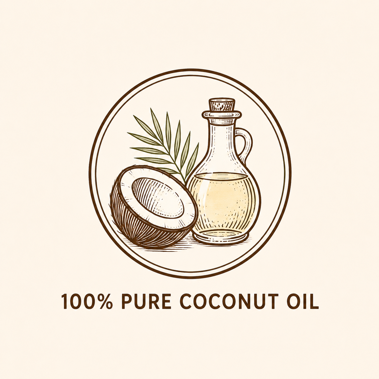 100 percent pure coconut oil